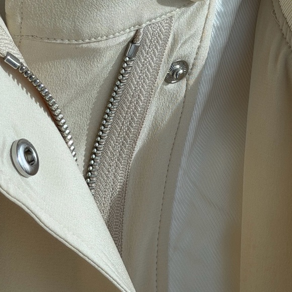 Helmut Lang Cream Bomber Jacket - Picture 3 of 8